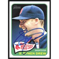 2014 Topps Heritage #46 Stephen Drew Autographed