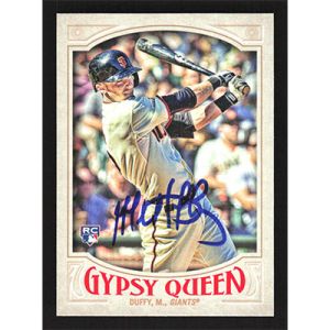 2016 Topps Gypsy Queen #81 Matt Duffy Autographed