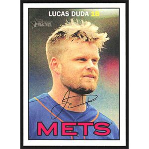 2016 Topps Heritage #249 Lucas Duda