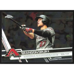 2017 Topps Chrome #38 Brandon Drury