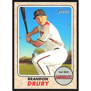 2017 Topps Heritage #122 Brandon Drury