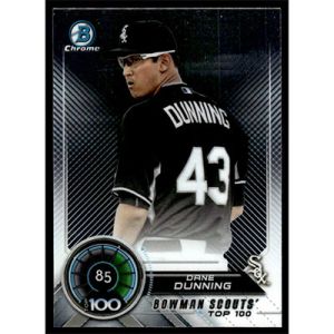 2018 Bowman Chrome Scouts Top 100 #BTP-85 Dane Dunning