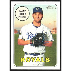 2018 Topps Heritage #142 Danny Duffy