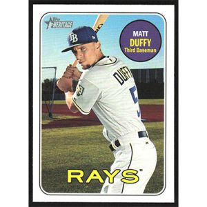 2018 Topps Heritage #514 Matt Duffy