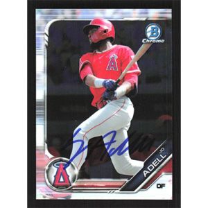 2019 Bowman Chrome Prospects #BCP-250 Jo Adell Autographed