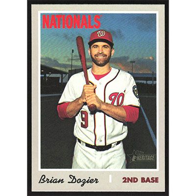 2019 Topps Heritage #529 Brian Dozier