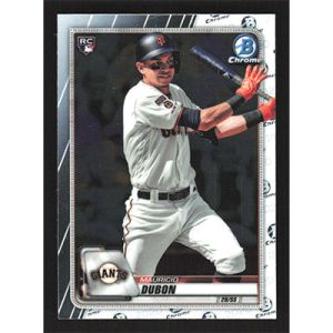 2020 Bowman Chrome #38 Mauricio Dubon