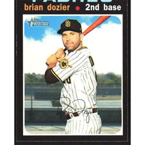 2020 Topps Heritage #635 Brian Dozier