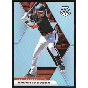 2021 Panini Mosaic Silver Prizm #125 Mauricio Dubon