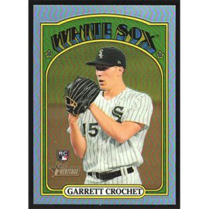 2021 Topps Heritage Chrome Refractors #537 Garrett Crochet