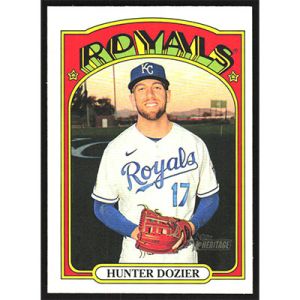 2021 Topps Heritage #203 Hunter Dozier