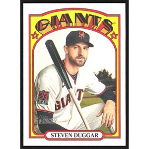 2021 Topps Heritage #699 Steven Duggar