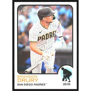 2022 Topps Heritage #593 Brandon Drury