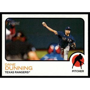 2022 Topps Heritage #596 Dane Dunning