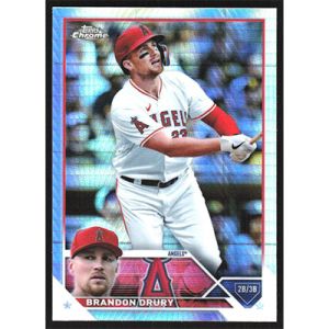2023 Topps Chrome Prism Refractors #152 Brandon Drury