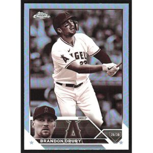 2023 Topps Chrome Sepia Refractors #152 Brandon Drury