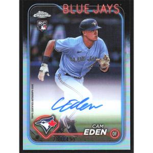 2024 Topps Chrome Rookie Autographs Refractors #RA-CE Cam Eden Autographed