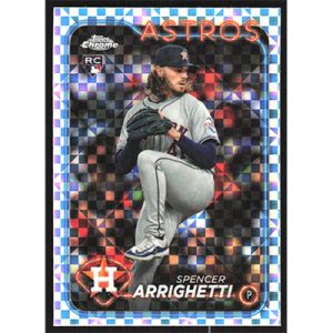 2024 Topps Chrome Update X-Fractors #USC17 Spencer Arrighetti