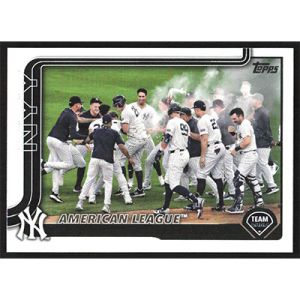 2025 Topps #123 New York Yankees Team Card