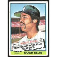 1976 Topps Traded #528T Dock Ellis