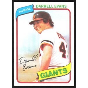 1980 Topps #145 Darrell Evans