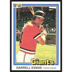 1981 Donruss #192 Darrell Evans
