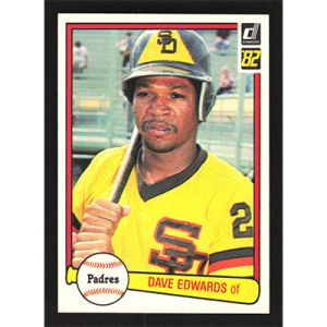 1982 Donruss #247 Dave Edwards