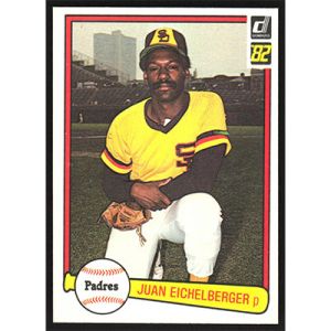 1982 Donruss #422 Juan Eichelberger