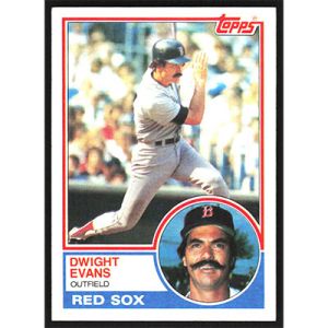 1983 Topps #135 Dwight Evans
