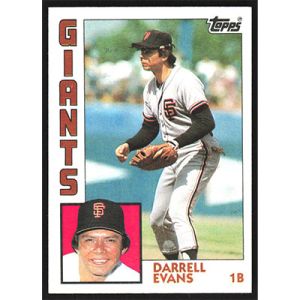 1984 Topps #325 Darrell Evans
