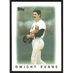 1986 Topps Mini Leaders #5 Dwight Evans