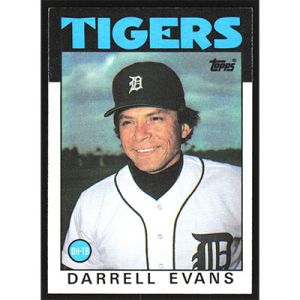 1986 Topps #515 Darrell Evans