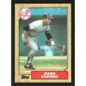 1987 Topps #239 Juan Espino
