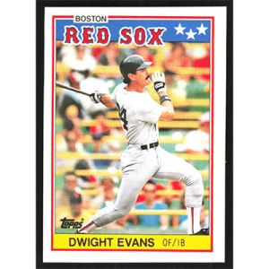 1988 Topps UK Minis #22 Dwight Evans