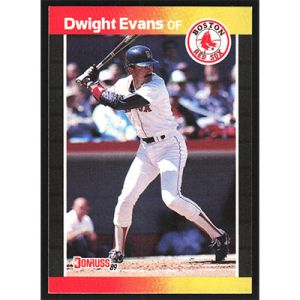 1989 Donruss #240 Dwight Evans