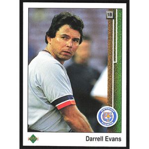 1989 Upper Deck #394 Darrell Evans