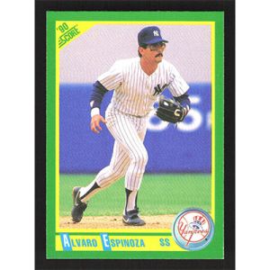 1990 Score #101 Alvaro Espinoza