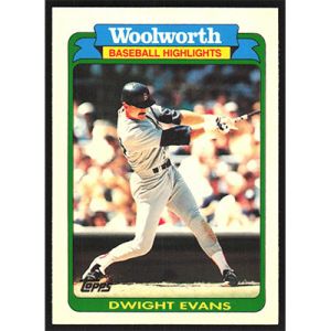 1990 Woolworth's Topps #12 Dwight Evans