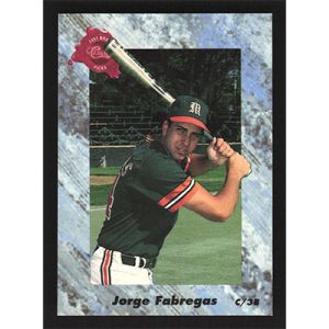 1991 Classic Four Sport #80 Jorge Fabregas