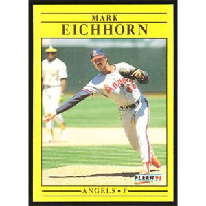 1991 Fleer #311 Mark Eichhorn