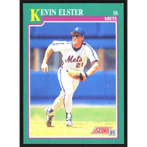 1991 Score #633 Kevin Elster