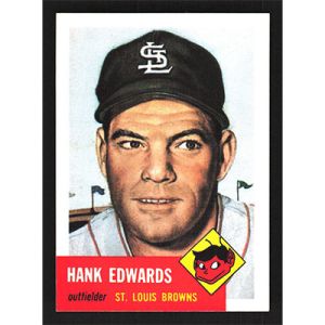 1991 Topps Archives 1953 #90 Hank Edwards