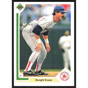 1991 Upper Deck #549 Dwight Evans