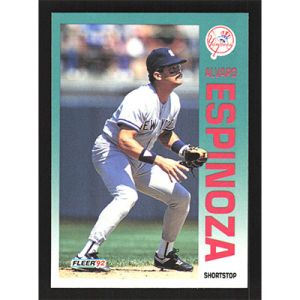 1992 Fleer #224 Alvaro Espinoza