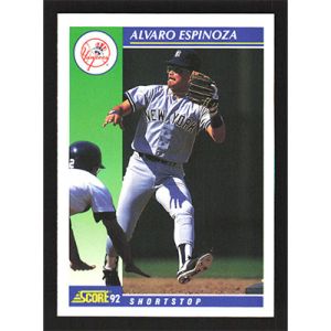 1992 Score #41 Alvaro Espinoza