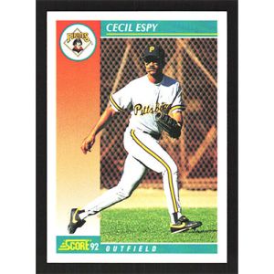 1992 Score #673 Cecil Espy