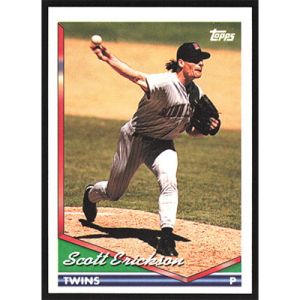 1994 Topps #365 Scott Erickson