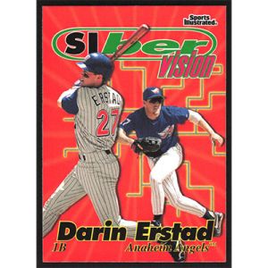 1997 Sports Illustrated #61 Darin Erstad SIber Vision