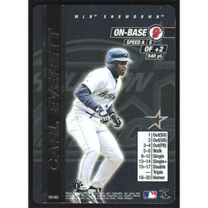 2000 MLB Showdown 1st Edition #194 Carl Everett Foil