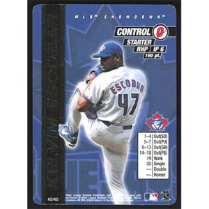 2000 MLB Showdown Unlimited #452 Kelvim Escobar